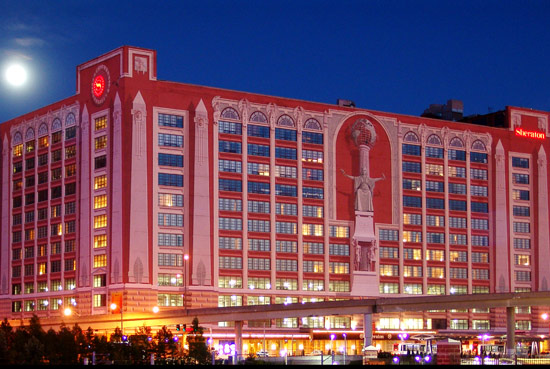 Sheraton's landmark hotel